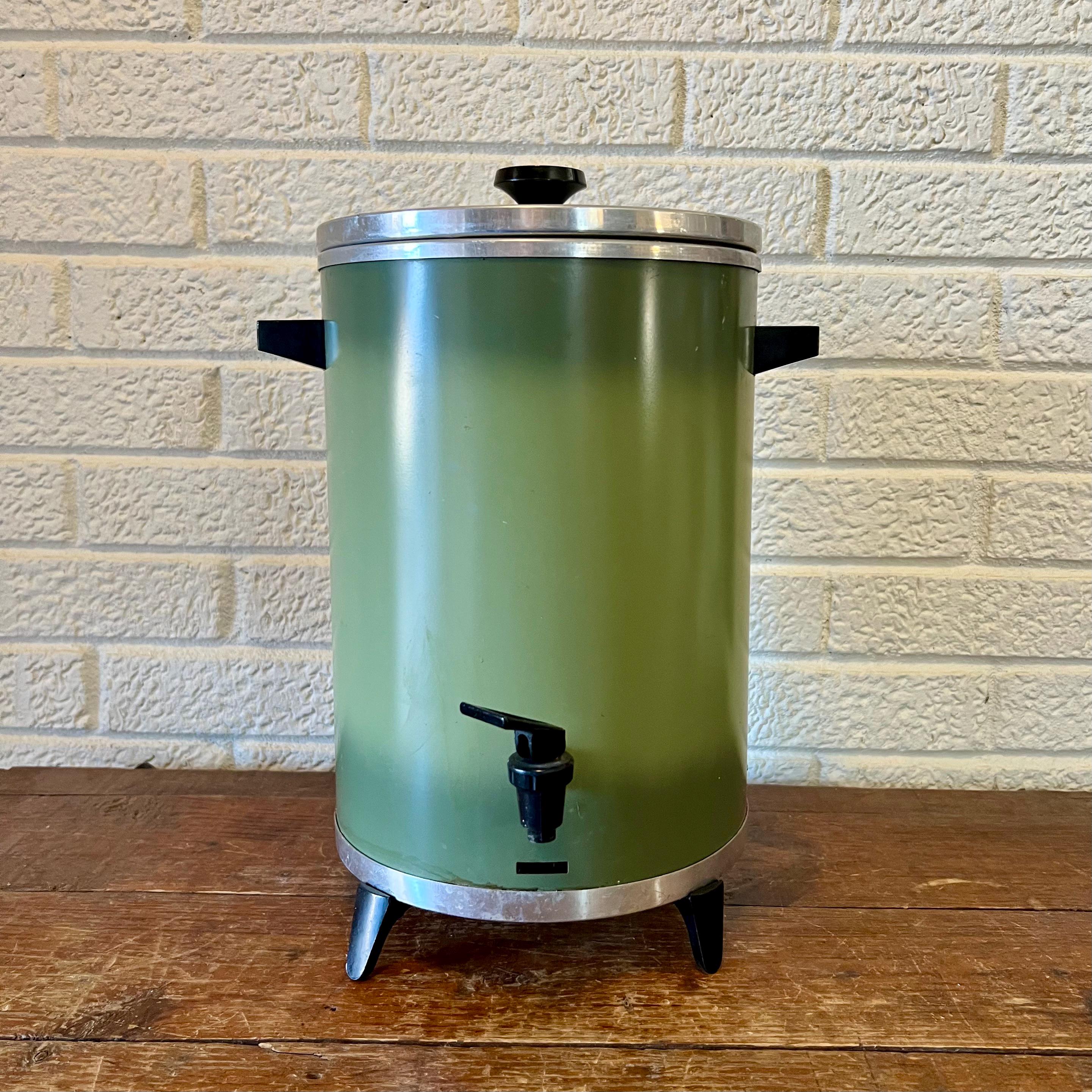 ヴィンテージ West Bend コーヒーメーカー　アンティーク　カフェ　デコに West Bend Coffee Percolator Vintage - Etsy