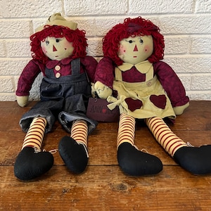 Raggedy Ann 5体セット Raggedy Ann 5体セット - メルカリ