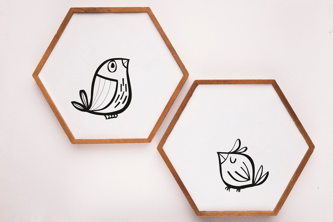 Scandi Printables for Kids Room Decor in Black and White. | Etsy