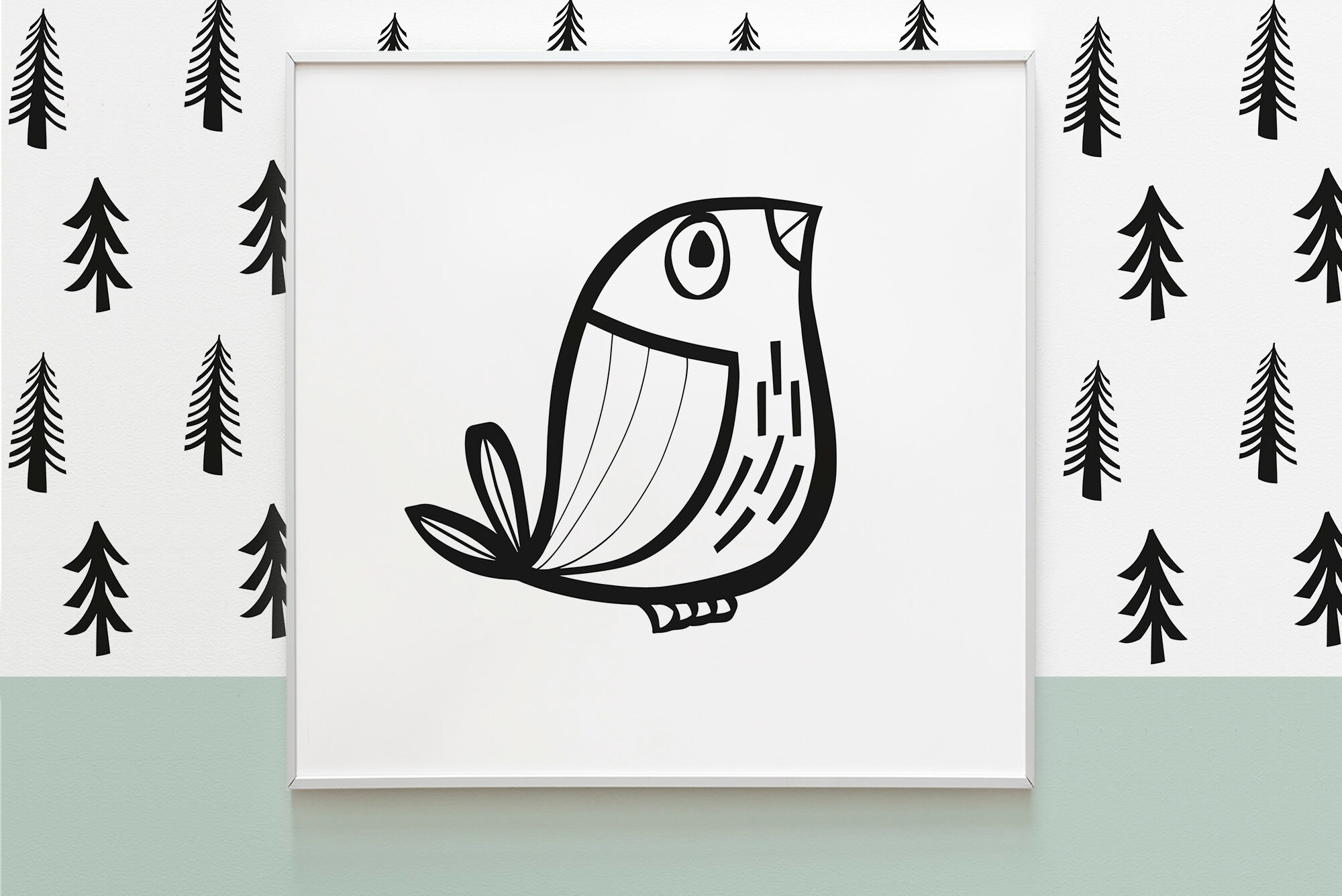 Little Bird Printable Artwork for Nursery Decor. Instant - Etsy