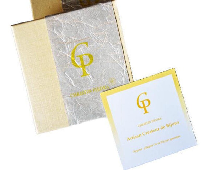 P\u00e9ridot Calc\u00e9doine Silver 925 earrings