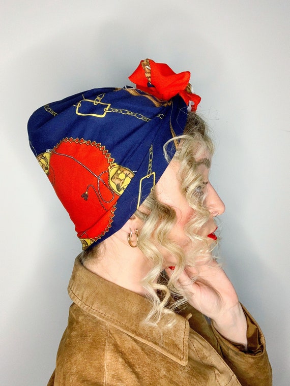 Vintage Style Headscarf - Her Royal’s Stallion - image 2