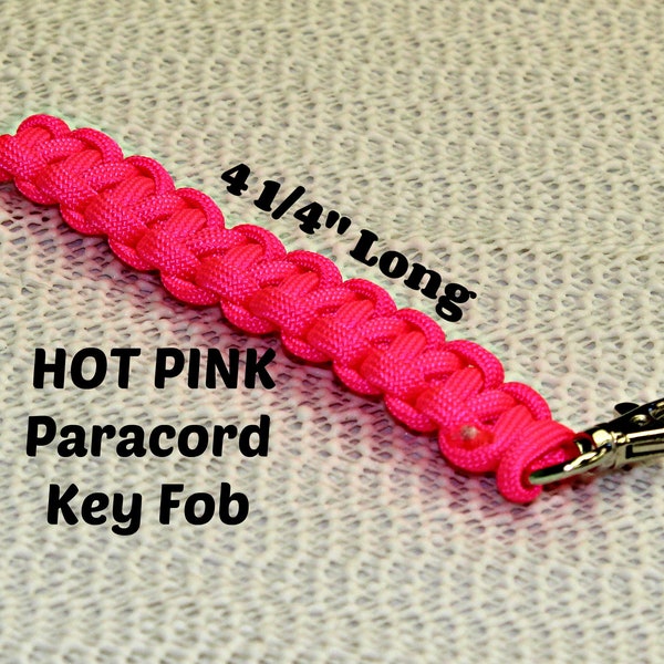 Key Fob, HOT PINK DNA, Key Chain, Key Ring, Custom Key Fob, Gift, Gift for Him, Gift for Her, Paracode, Football, Basketball, Baseball