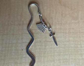 Highland Romance Bookmark | Celtic Thistle Charm | Scottish Book Lover Gift | Historical & Romantasy Reader Accessory