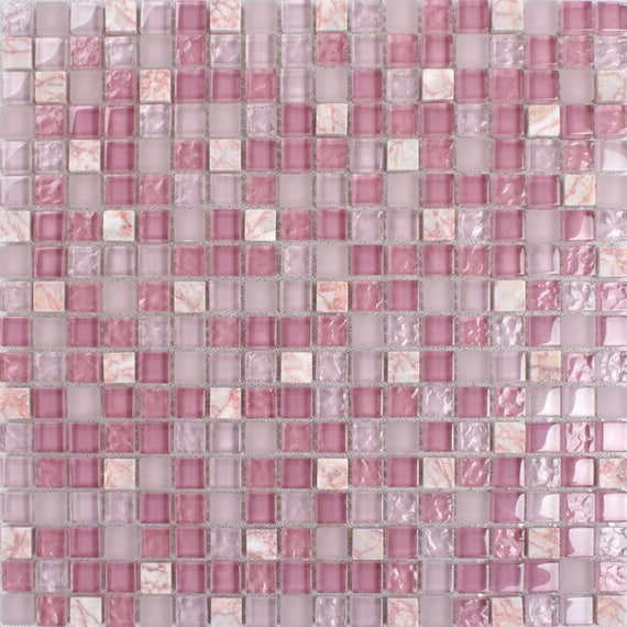 450g 9 Colors Square Mosaic Glass Pieces 10mm Glass Mosaic Tiles Iridescent Crystal Mosaic Colorful Glass Pieces For DIY Mosaic Tiles Picture Frames Home Decorations DIY Crafts