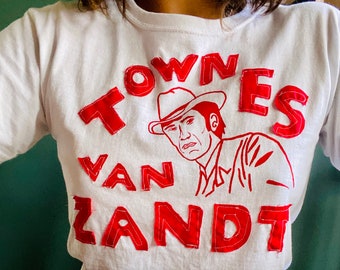 vintage townes van zandt shirt