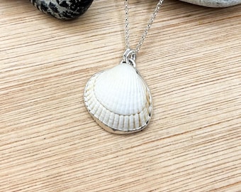 Sterling Silver Small Shell Pendant