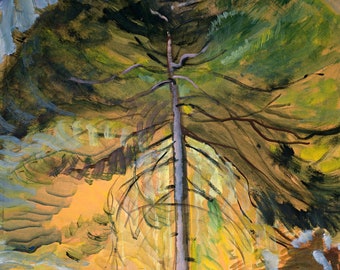 Happiness Painting by Emily Carr Reproduction