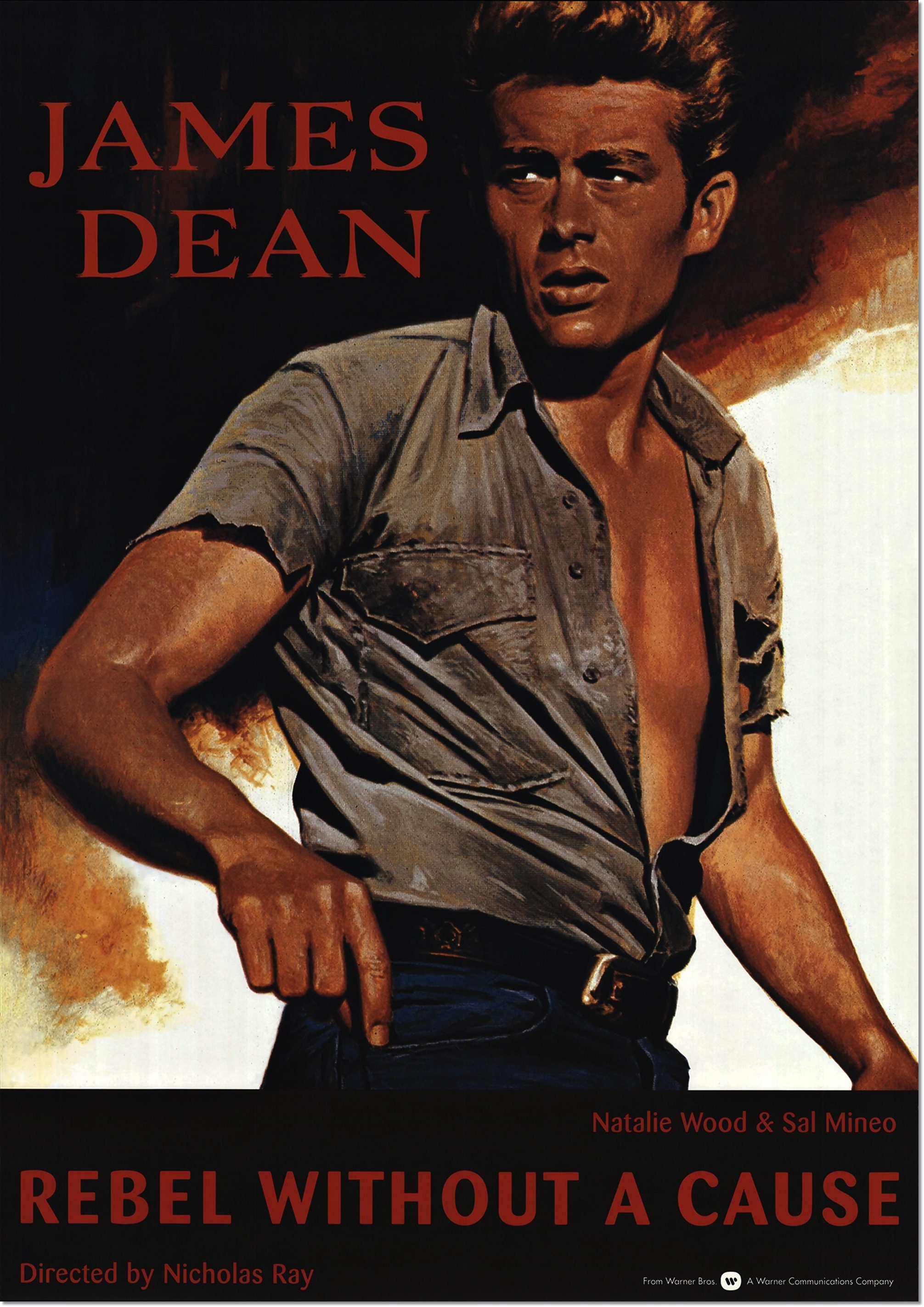 james dean rebel without a cause t shirt