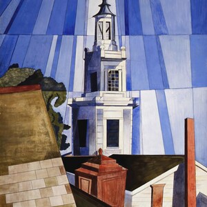 The Tower Painting by Charles Demuth Reproduction