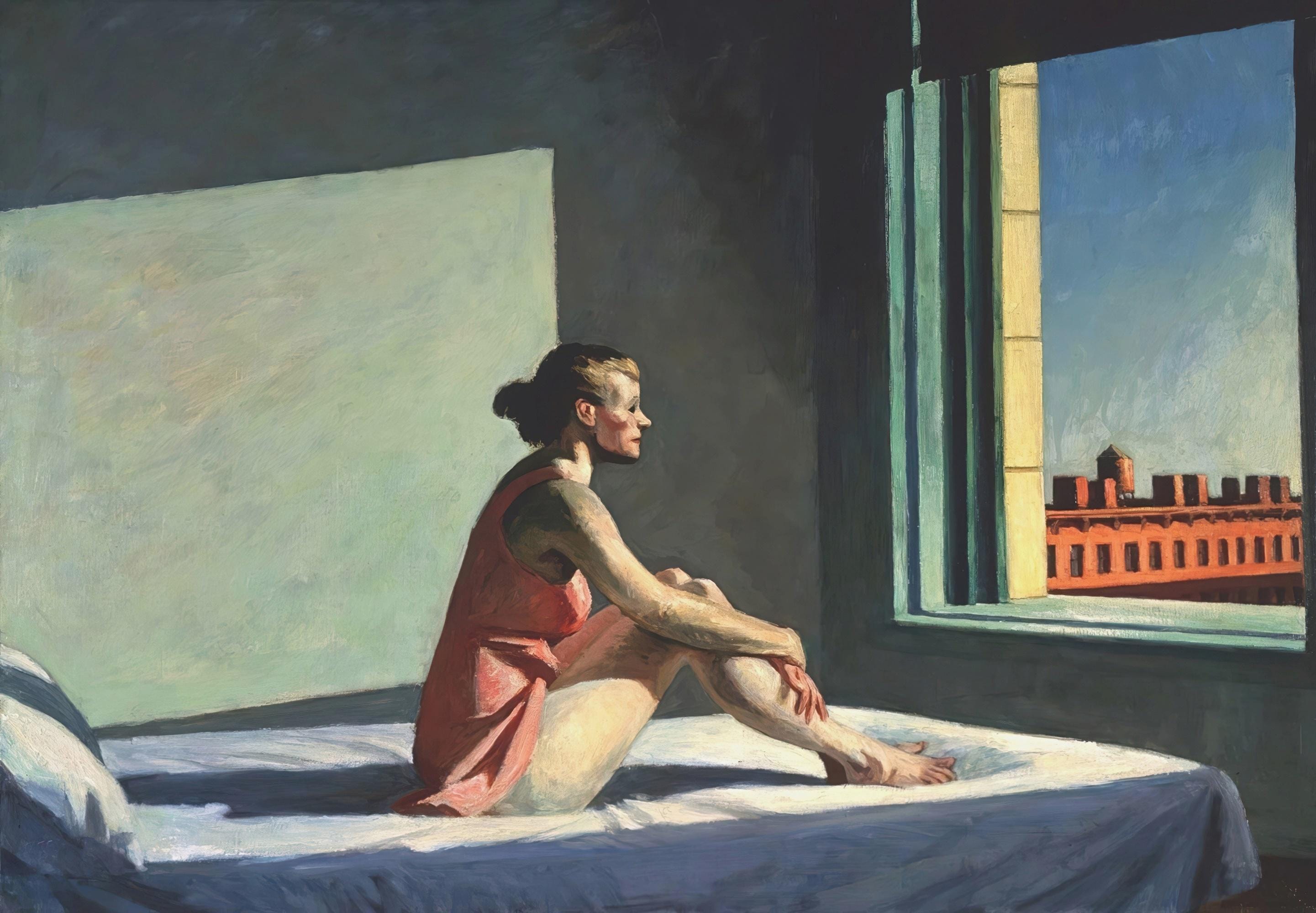 エドワード ホッパー アートポスター 日曜日の早朝 Edward Hopper Amazon.co.jp: Edward Hopperエドワード・ホッパー 《日曜日の