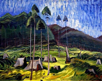 Odds and Ends Pintura por Emily Carr Art Reproduction