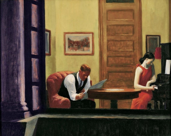 Eleven AM by Edward Hopper Giclee Canvas Print Repro