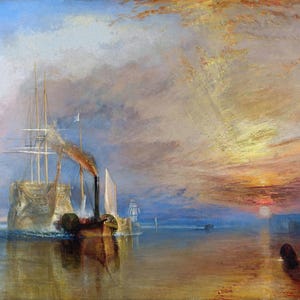 The Fighting Temeraire Painting by Joseph Mallord William Turner Art Reproduction