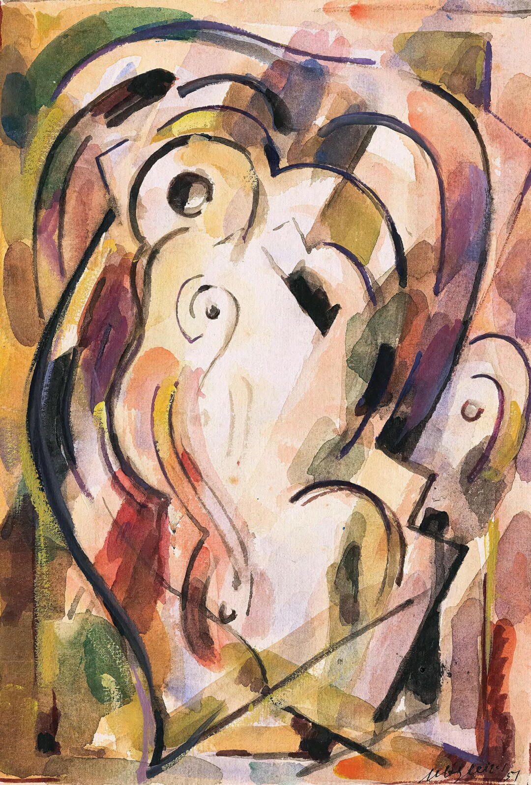 Albert Gleizes Composition Painting Reproduction – Giclee Canvas/paper ...