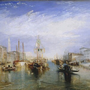 The Grand Canal, Venice Painting by Joseph Mallord William Turner Reproduction