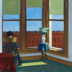 Room In Brooklyn Painting by Edward Hopper Art Reproduction