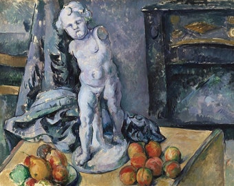 Nature morte au plâtre Cupidon Reproduction par Paul Cézanne