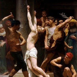 Biczowanie Pan Jezus Chrystus Obraz William-Adolphe Bouguereau Reprodukcja