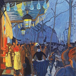 Five O’Clock in the Evening Painting by Louis Anquetin Reproduction