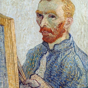 Vincent van Gogh Self Portrait Painting by Vincent van Gogh Reproduction
