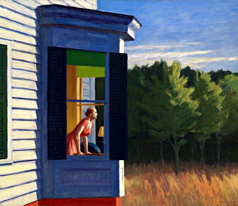 Cape Cod Morning Painting by Edward Hopper Art Reproduction image 0