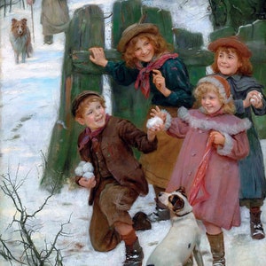 Hold Up Here He Comes Painting by Arthur John Elsley Reproduction