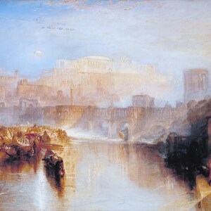 Ancient Rome Painting by Joseph Mallord William Turner Art Reproduction