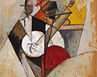 Composición para jazz Painting por Albert Gleizes Reproduction