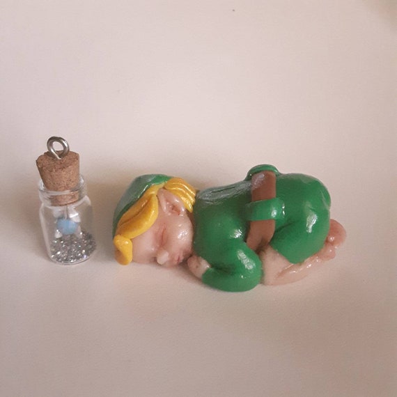 Lien Polymere Argile Mini Bebe Gateau Topper Navi Etsy
