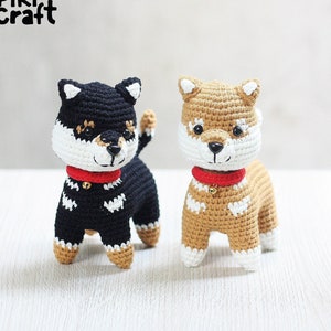 Mochi the Shiba Inu Amigurumi Häkelanleitung Hund Hündchen Amigurumi Häkelanleitungen.