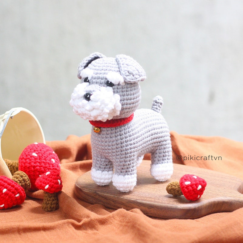 Crochet Schnauzer Etsy