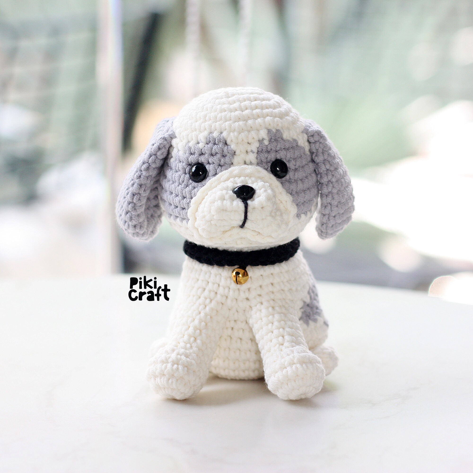 Crochet Shih Tzu Puppy Pattern: Bentley Amigurumi Dog (PDF Pattern