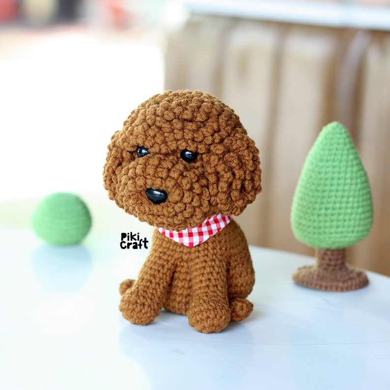 Crochet Puppy Pattern: Amigurumi Toy Poodle (PDF Pattern) image 3