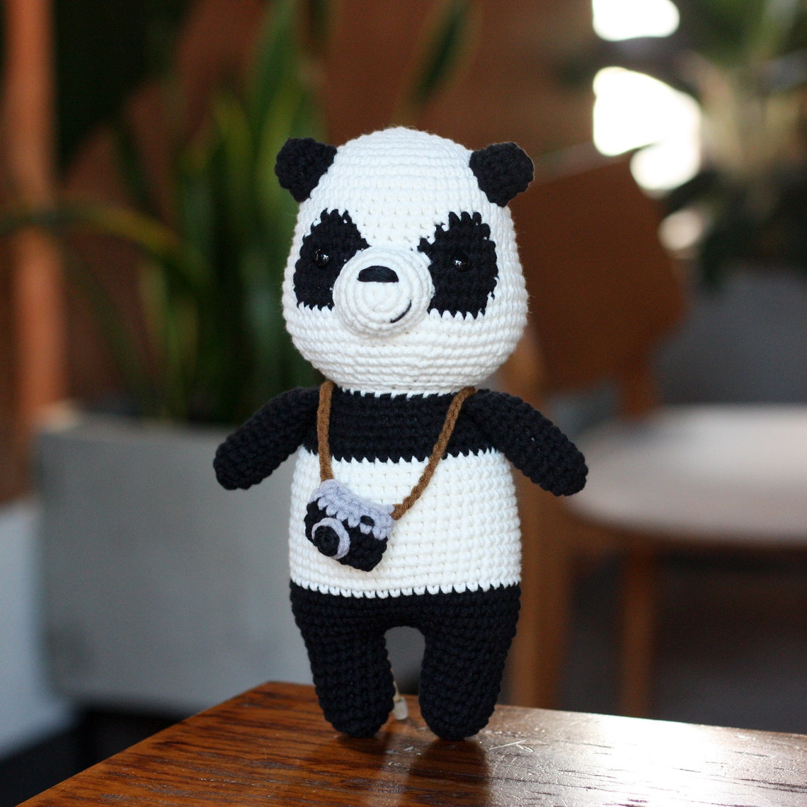 Panda Bear Amigurumi Crochet Pattern PDF . Crochet Patterns. - Etsy