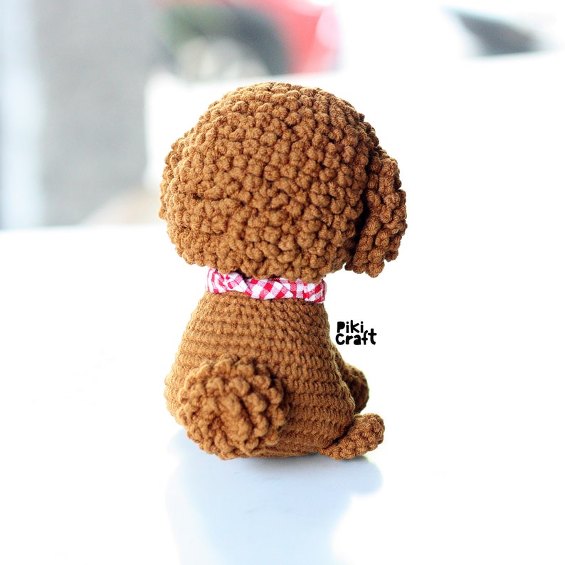 Crochet Puppy Pattern: Amigurumi Toy Poodle (PDF Pattern) image 5