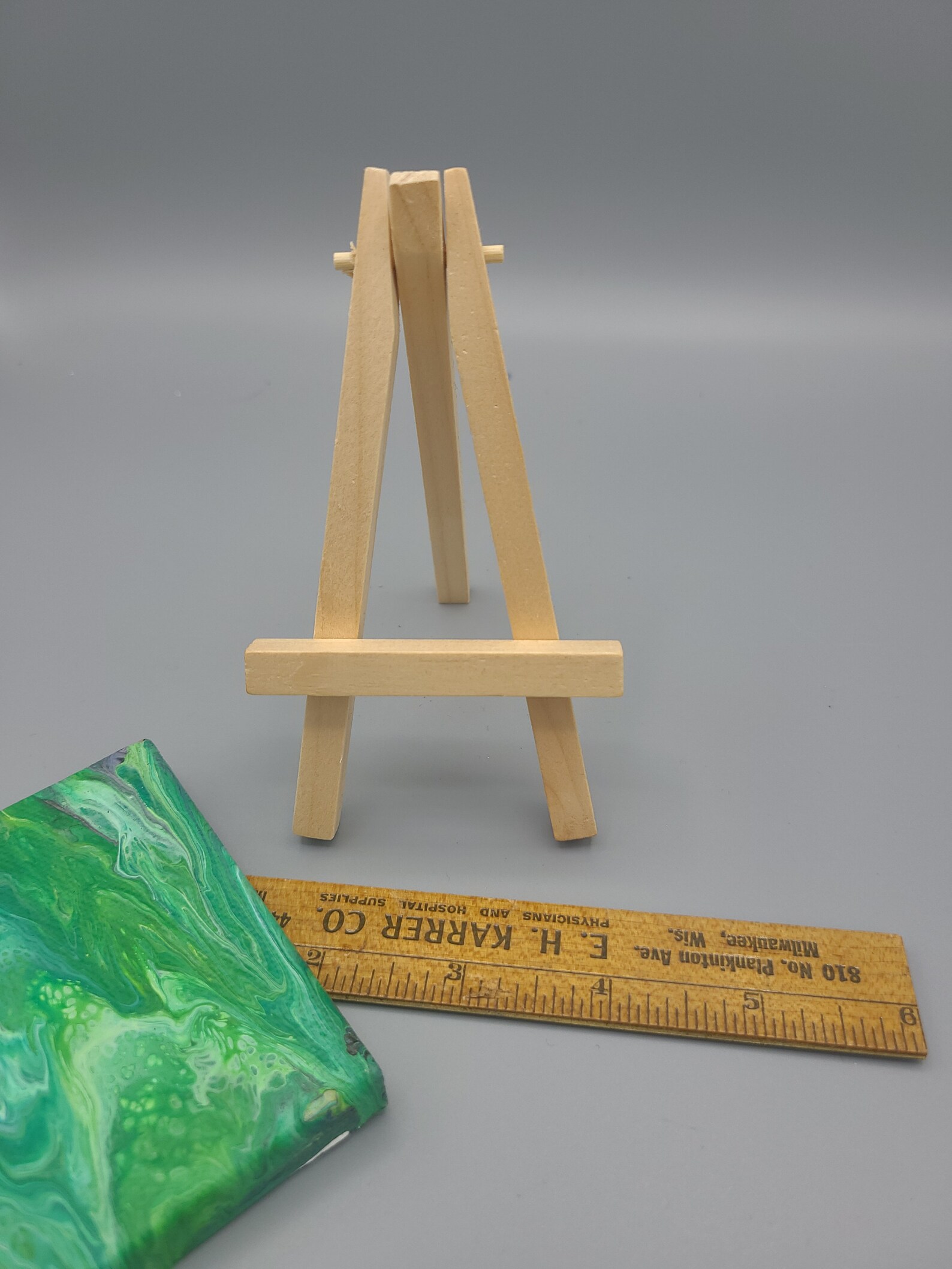 2x4 Desktop Art Acrylic Painting Easel Miniature Etsy