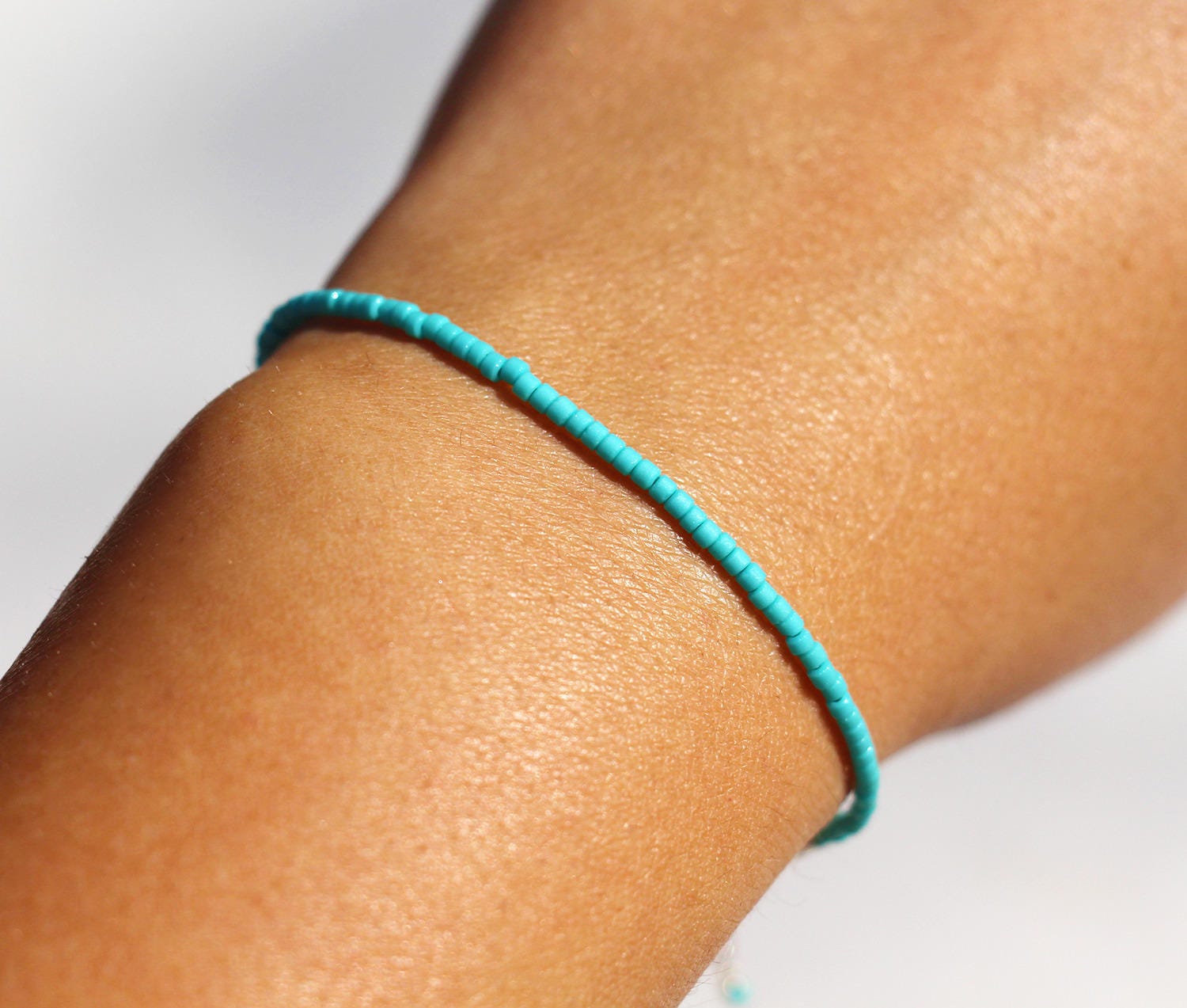 Thin turquoise best sale bracelet