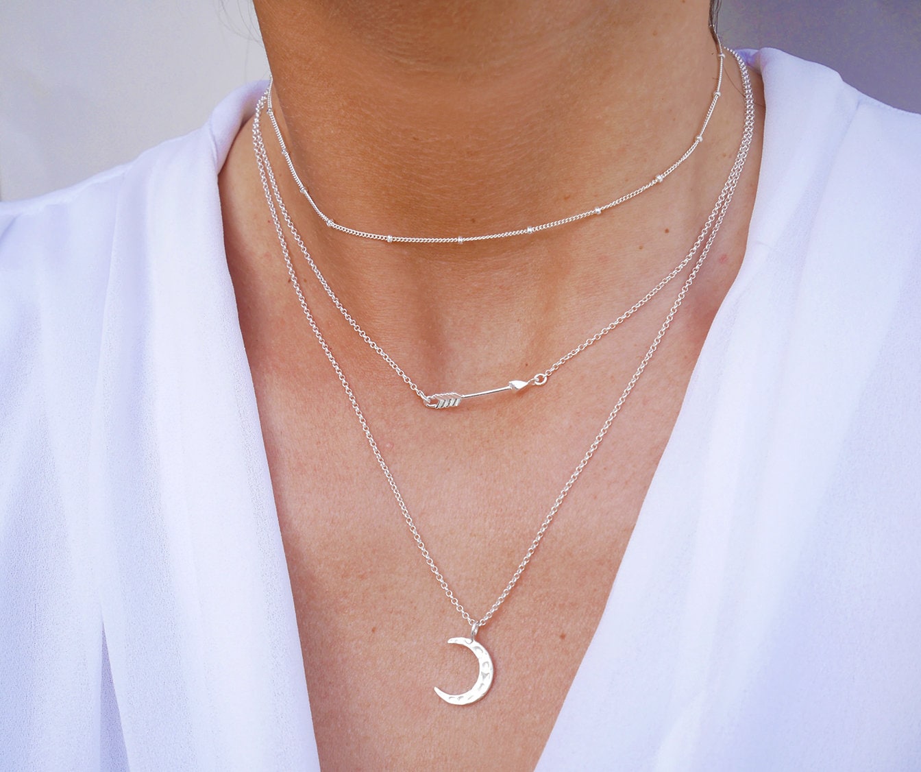 【HYERES LOR】25SS★ Champagne Moon Silver Hobo Necklace il_fullxfull.1586949178_5r6n.jpg