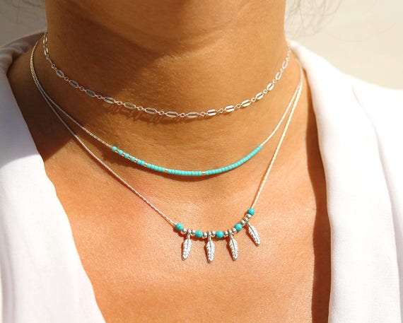 Etsy sterling shop silver necklaces
