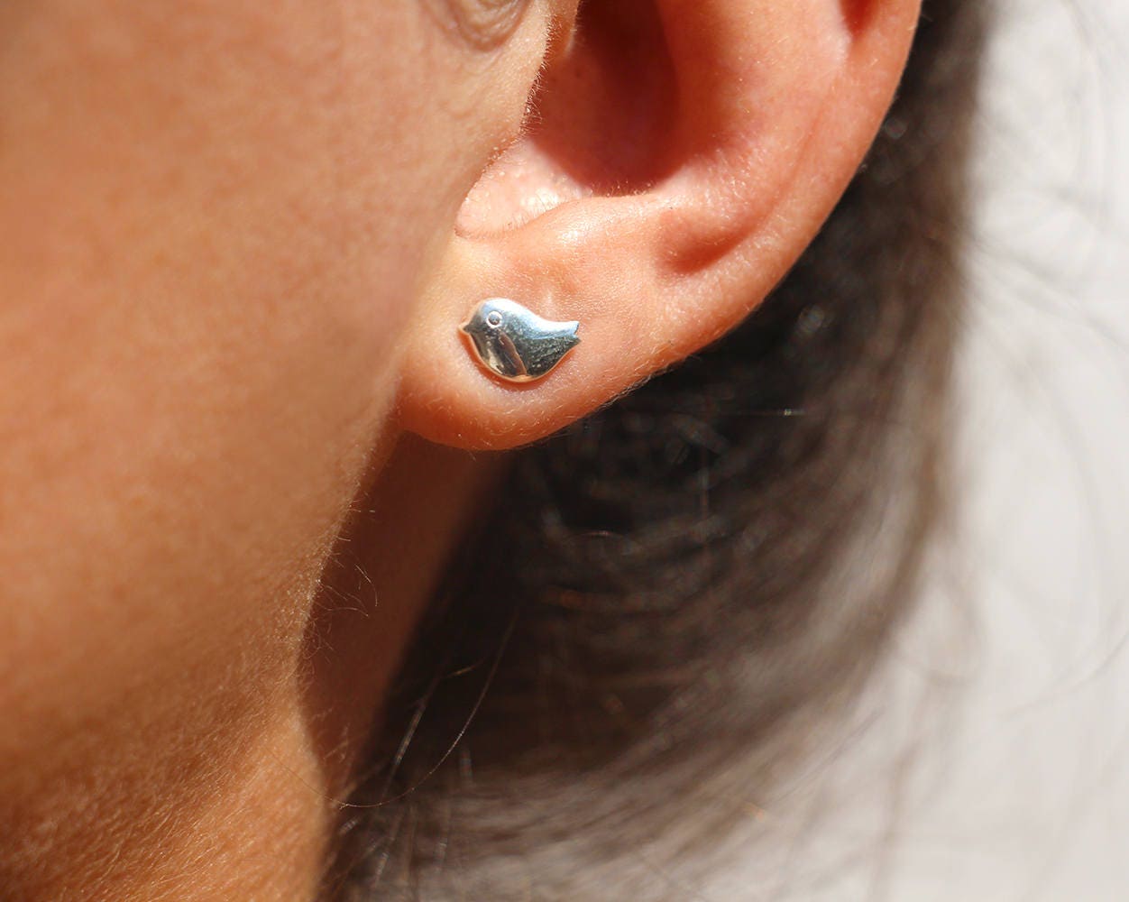 Boucles puces d'oreilles Colomba Colombo