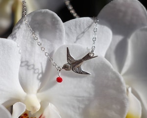 Broche Hirondelle Émail Sur Alliage – Collier Broche Épingle Revers, Décor Vêtements, Cadeau Élégant Pour Femme
