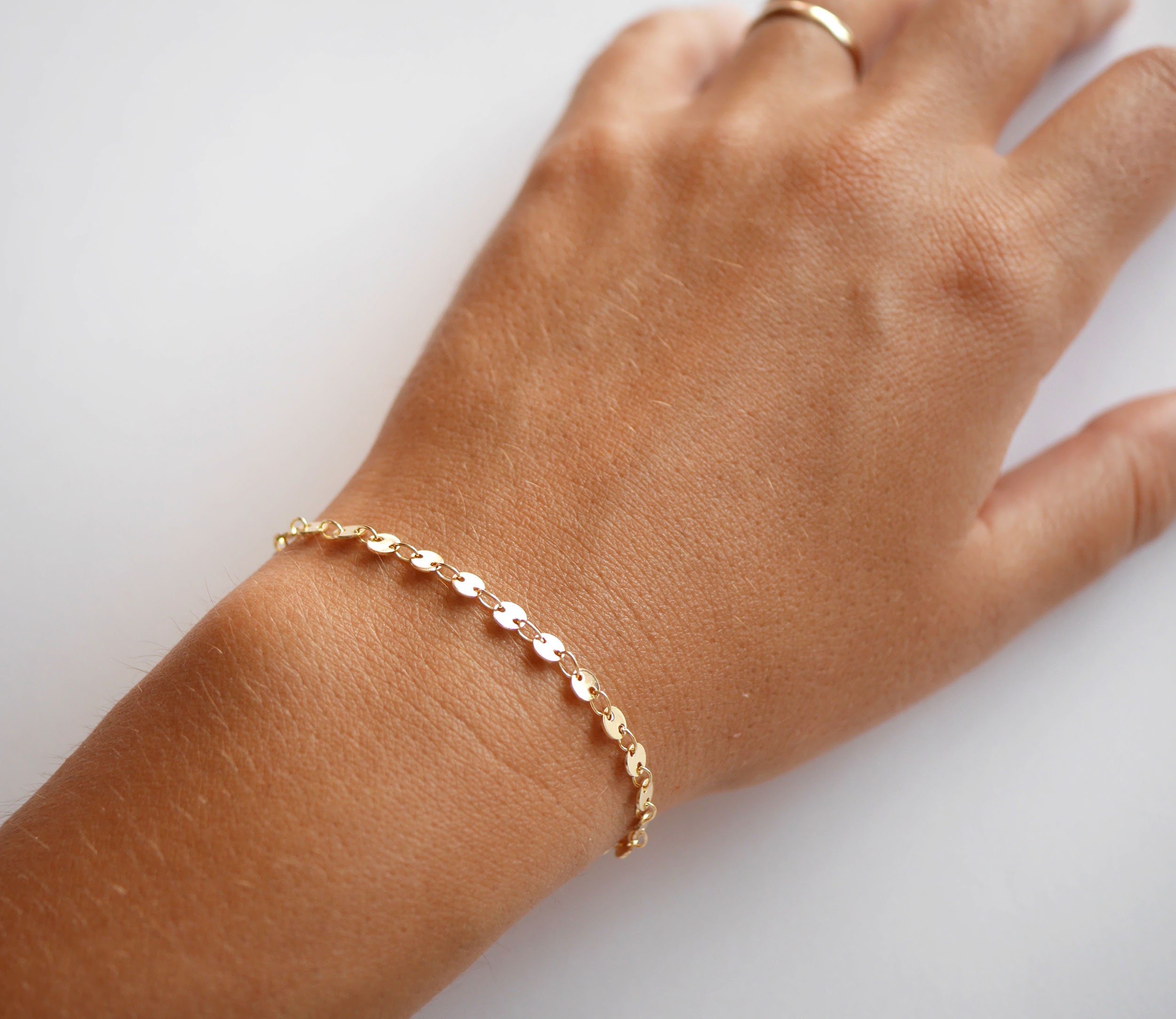 Bracelet Gourmette Plaqué Or 24 Carats Sur Argent 925 - Modèle BR56-J, Neuf Avec étiquettes