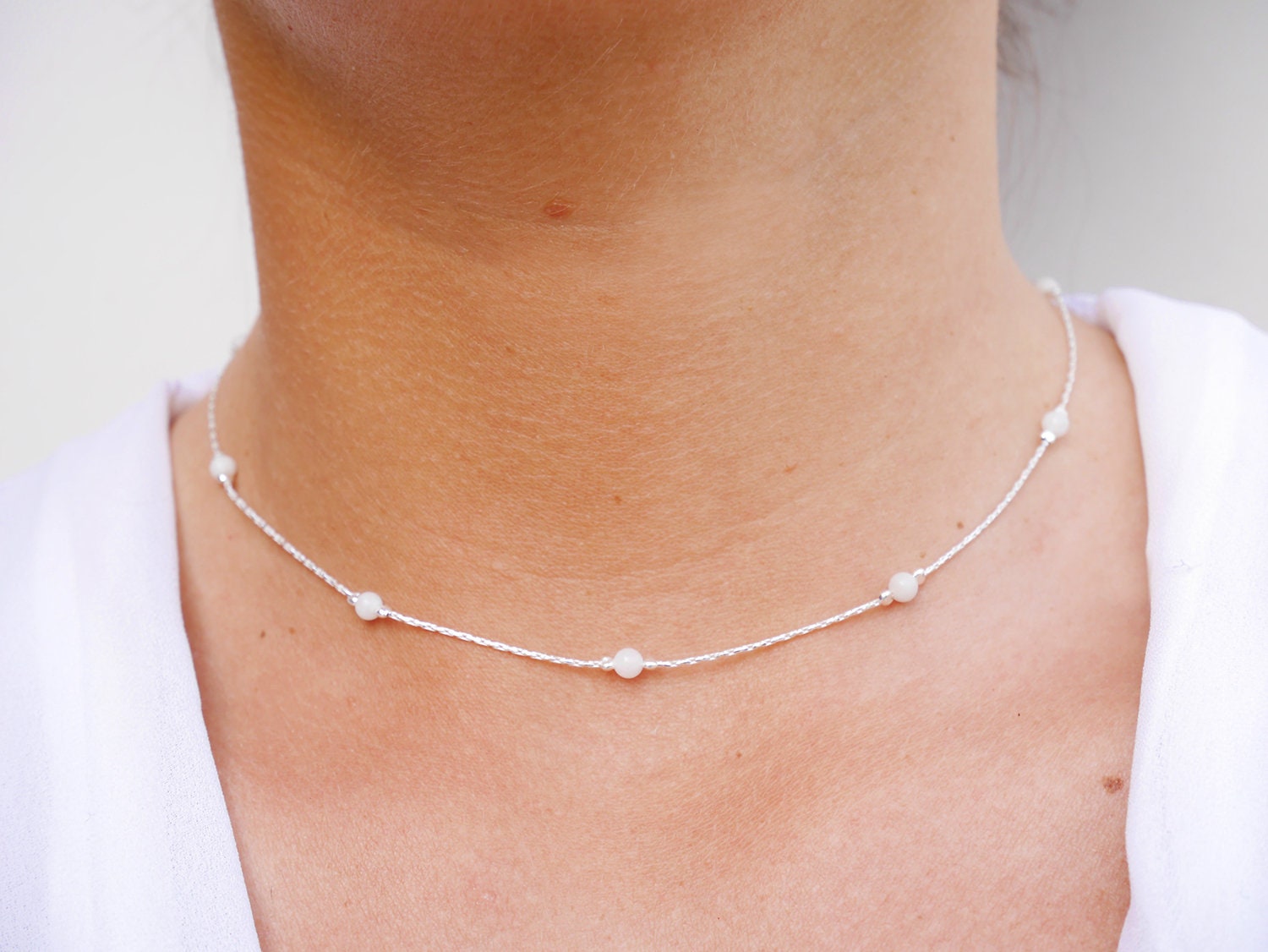 Collier Lune - Force Invisible