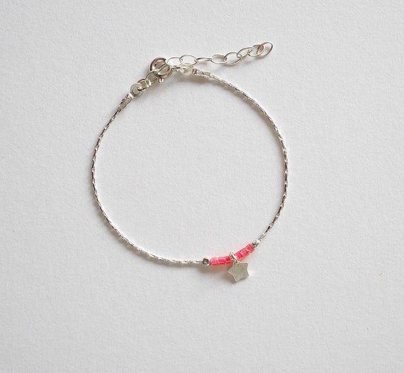 Bracelet Argent Ancien 925 - Longueur 16,5 Cm, Largeur 12 Mm, Pour Enfant Ou Poignet Fin