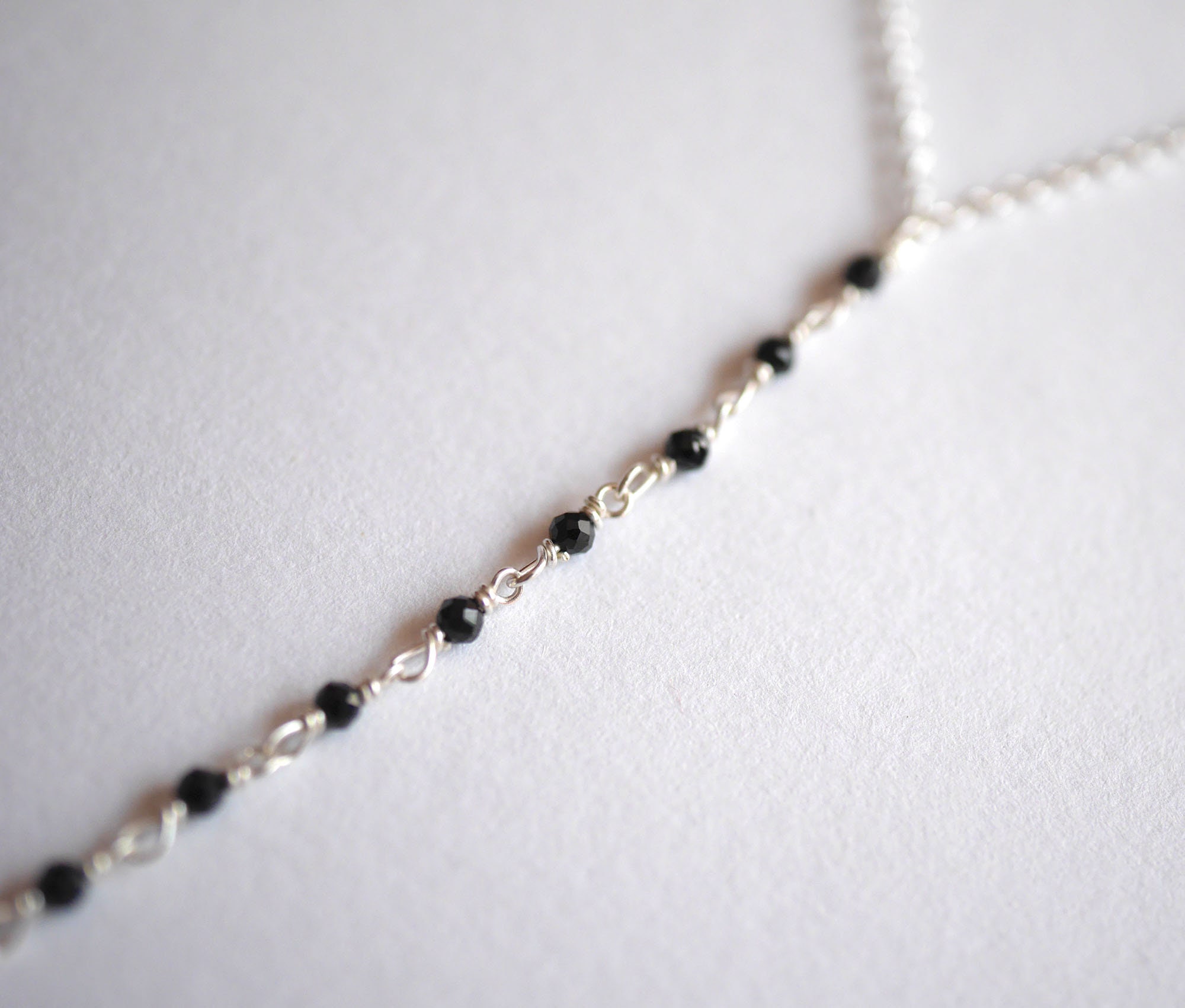 Pulsera De Plata 925, 3 Cadenas,cristal Ovalo, Estambul Joya