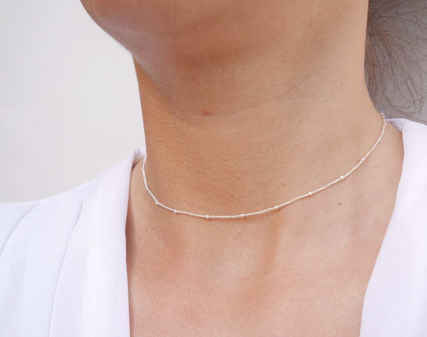 Bling Jewelry Collar Colgante Deslizante De Barra Curvada Horizontal Delicada Minimalista De Tubo Redondo Lateral Para Mujeres Adolescentes, Chapado En Oro De 14K, Plata De Ley .925