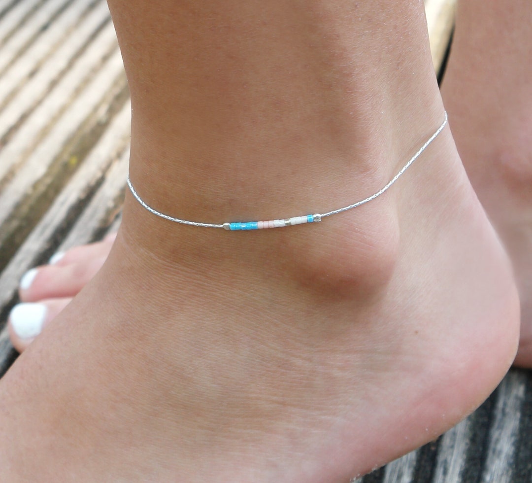 Yean Handcuff Anklet Silver Ankle Bracelet Punk Foot Chain for Women and  Girls : Amazon.in: Jewellery