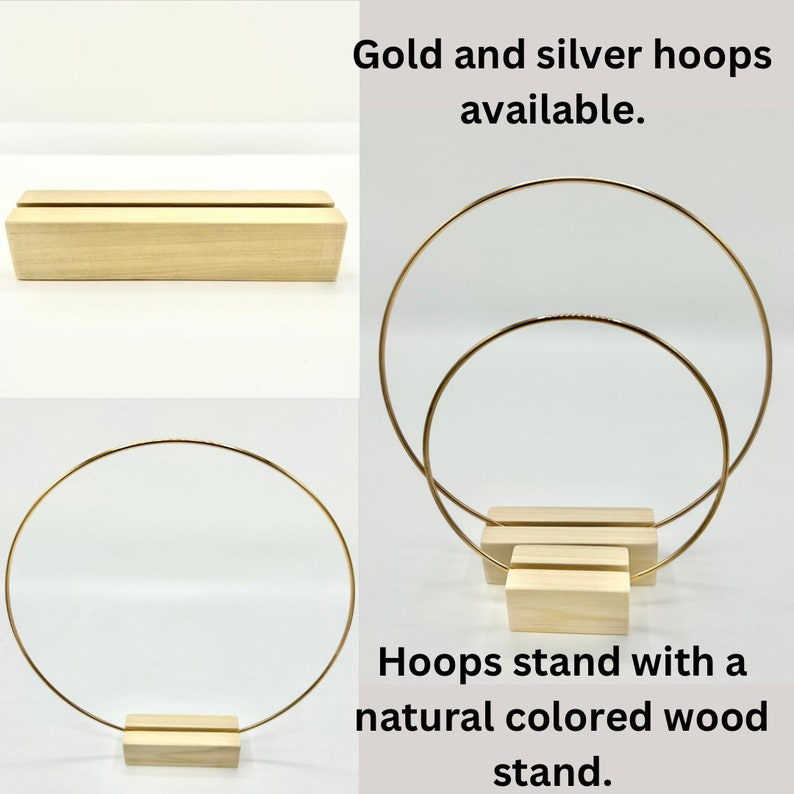 Hoop Centerpiece Base and Ring. Great for DIY Projects. - Etsy