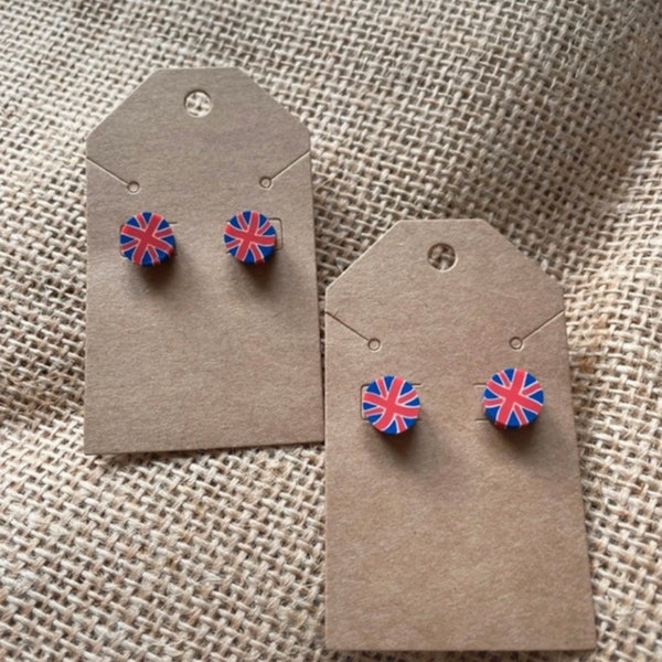 Union Jack earrings